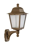 Arandela Linha Soberana 1 Lâmpada E27 111 52x21x28cm Polipropileno Marrom Dital