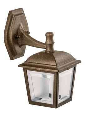Arandela Classic 1 Lmpada E27 At 20W 341 30x15x22cm Polipropileno Marrom Dital