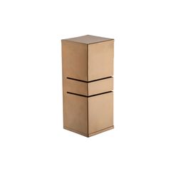 Arandela Evoque E-27 631/1 25x9,5x9,5cm Aluzinc Ouro Velho Dital