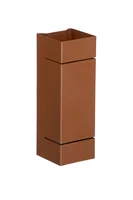 Arandela Evoque E-27 631/2 30x9,5x9,5cm Aluzinc Cobre Dital