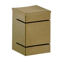 Arandela Evoque E-27 632/1 15x9,5x9,5cm Aluzinc Ouro Velho Dital