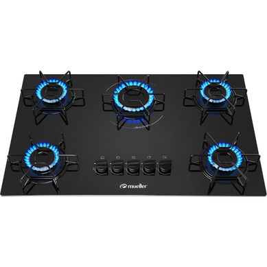 Cooktop 5 Bocas  Gs Mcg115Bg1 Preto Mueller