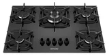 Cooktop 5 Bocas Preto Tripla Chama Mueller