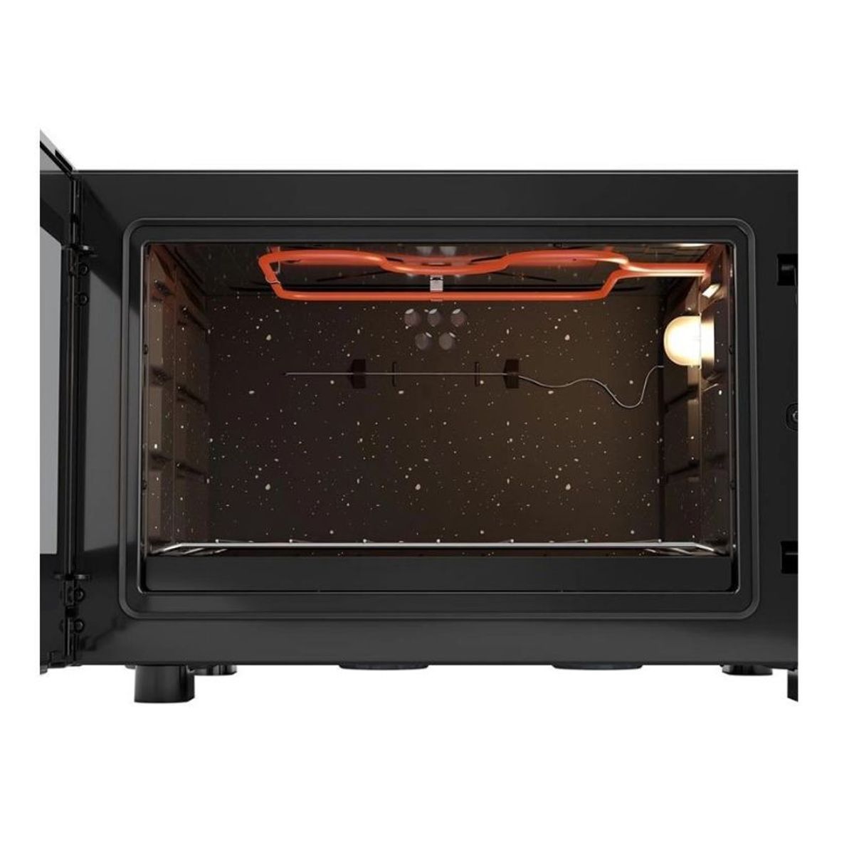 Forno Eletrico Mueller Sonetto 44 Litros Grill Dourador Preto Fosco 220V, marca Mueller - Foto 2