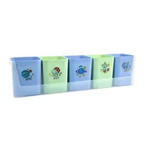 Kit Mundo da Lua com 5 Porta Objetos Dello