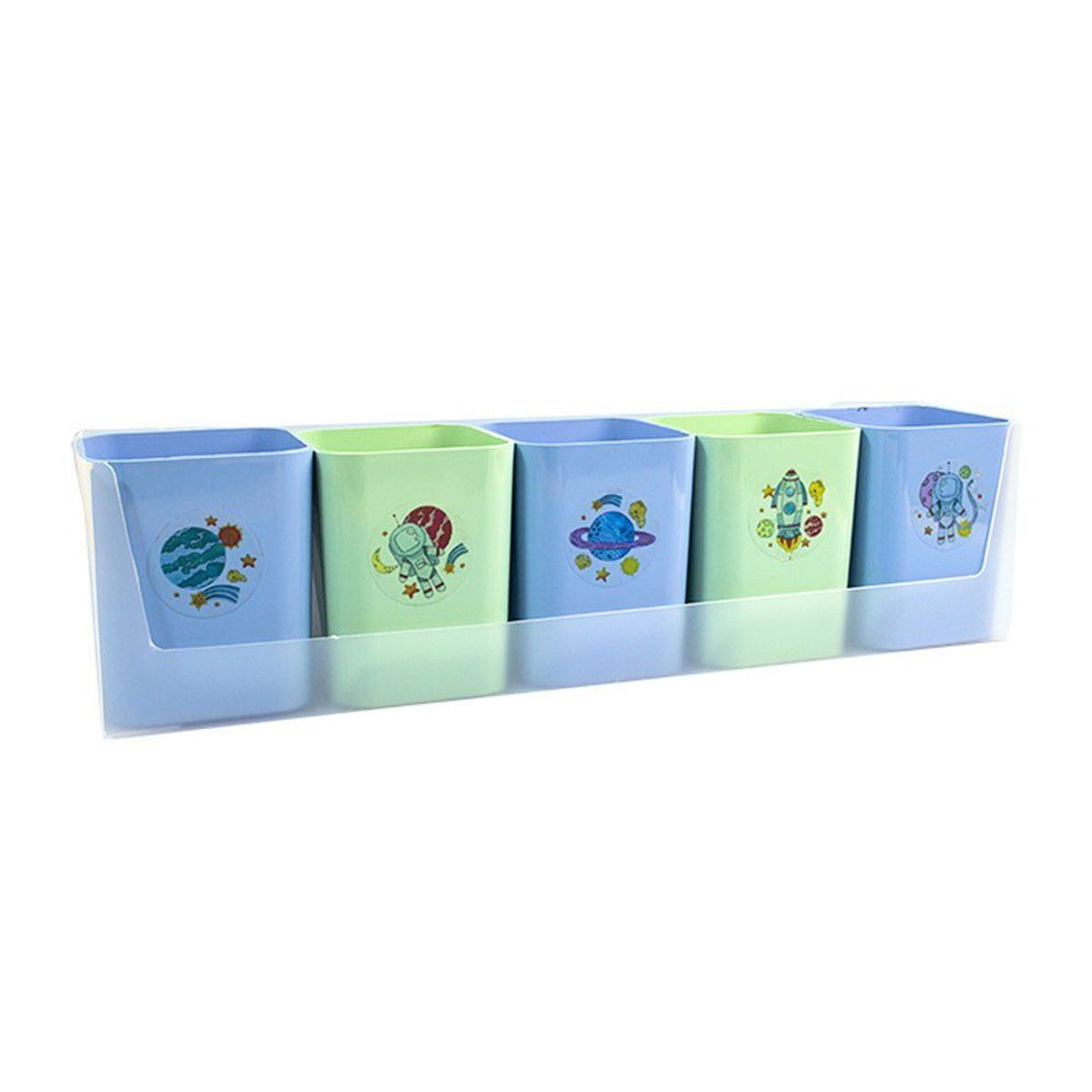 Kit Mundo da Lua com 5 Porta Objetos Dello, marca Dello - Foto Principal