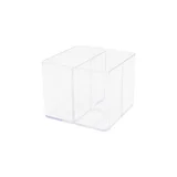 Porta Objetos Cristal com 3 Divisórias Dello