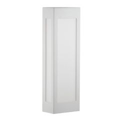 Arandela Prime 1 Lâmpada e 27 440 40x12,5x8cm Polipropileno Branco Dital