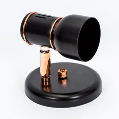 Spot Linha New Pint 1 Lâmpada E27 Ou Par 20 267/1 13x13x13cm Alumínio Preto e Cobre Dital
