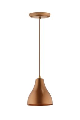 Pendente Loft 1 Lmpada E27 - 311/1 90x16x12cm Polipropileno Cobre Dital
