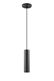 Pendente Clarin Tubo 2'' 504/1 120x9x9cm Alumínio Preto Dital