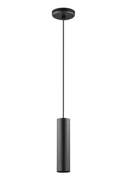 Pendente Clarin Tubo 2'' 504/1 120x9x9cm Alumnio Preto Dital