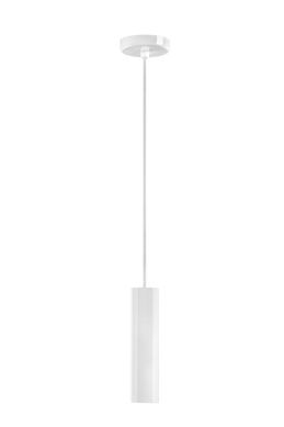 Pendente Clarin Tubo 2'' 504/1 120x9x9cm Alumnio Branco Dital