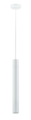 Pendente Clarin Tubo 2'' 505/1 120x9x9cm Alumnio Branco Dital