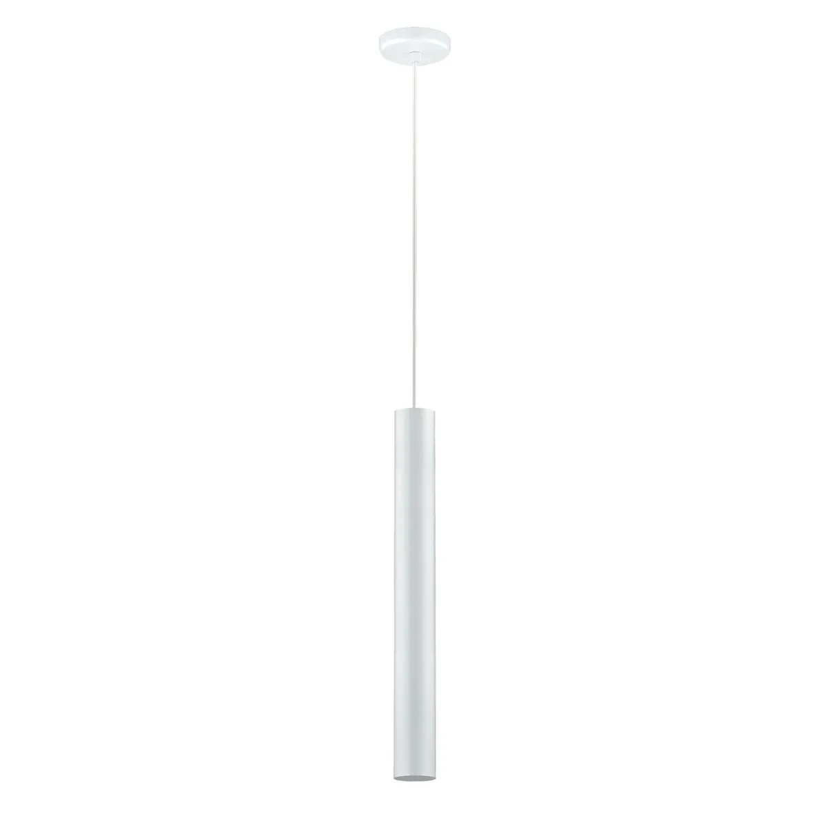 Pendente Clarin Tubo 2'' 505/1 120x9x9cm Alumínio Branco Dital, marca Dital - Foto Principal