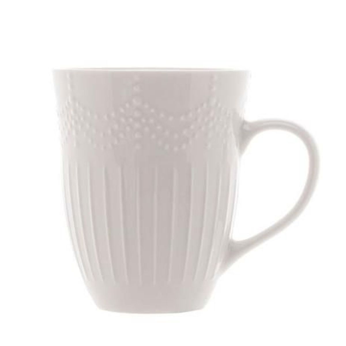 Caneca de Porcelana New Bone Chandelier Branca 340ml Lyor, marca Lyor - Foto 2