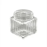 Porta Mantimento Vidro com Tampa de Metal 800ml Lyor