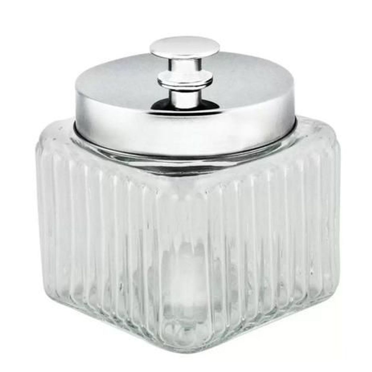 Porta Mantimento Vidro com Tampa de Metal 800ml Lyor, marca Lyor - Foto 2