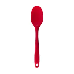 Espátula de Silicone Duplo Redonda Vermelha Oikos