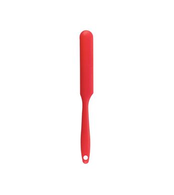 Esptula de Confeiteiro de Silicone Duplo Pequena Vermelha Oikos