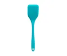 Espátula de Silicone Duplo Lisa Verde Oikos