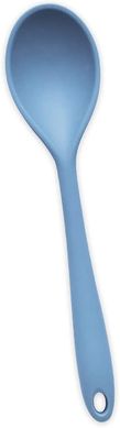 Colher de Silicone Duplo Azul Oikos