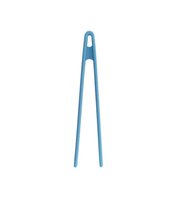Pincel de Silicone Duplo Pequeno Azul Oikos