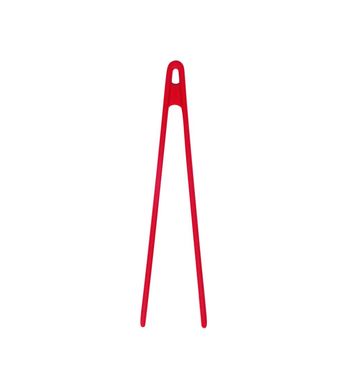 Pincel de Silicone Duplo Pequeno Vermelho - Oikos