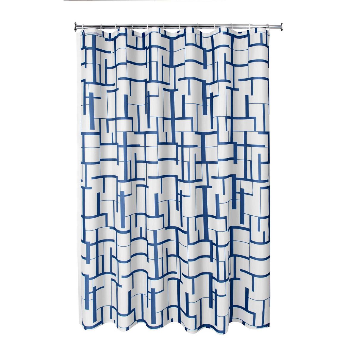 Cortina Com Forro Geometrico, marca Just Home Collection - Foto 2