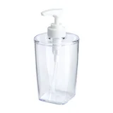 Porta Sabonete Líquido em Plástico Ideal Transparente Just Home Collection