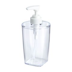 Porta Sabonete Liquido Basico Ideal Branco Just Home Collection