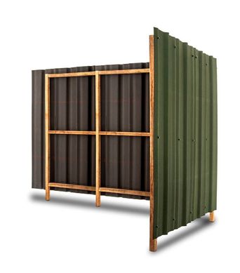 Tapume Ecologico Verde 200X097X3Mm