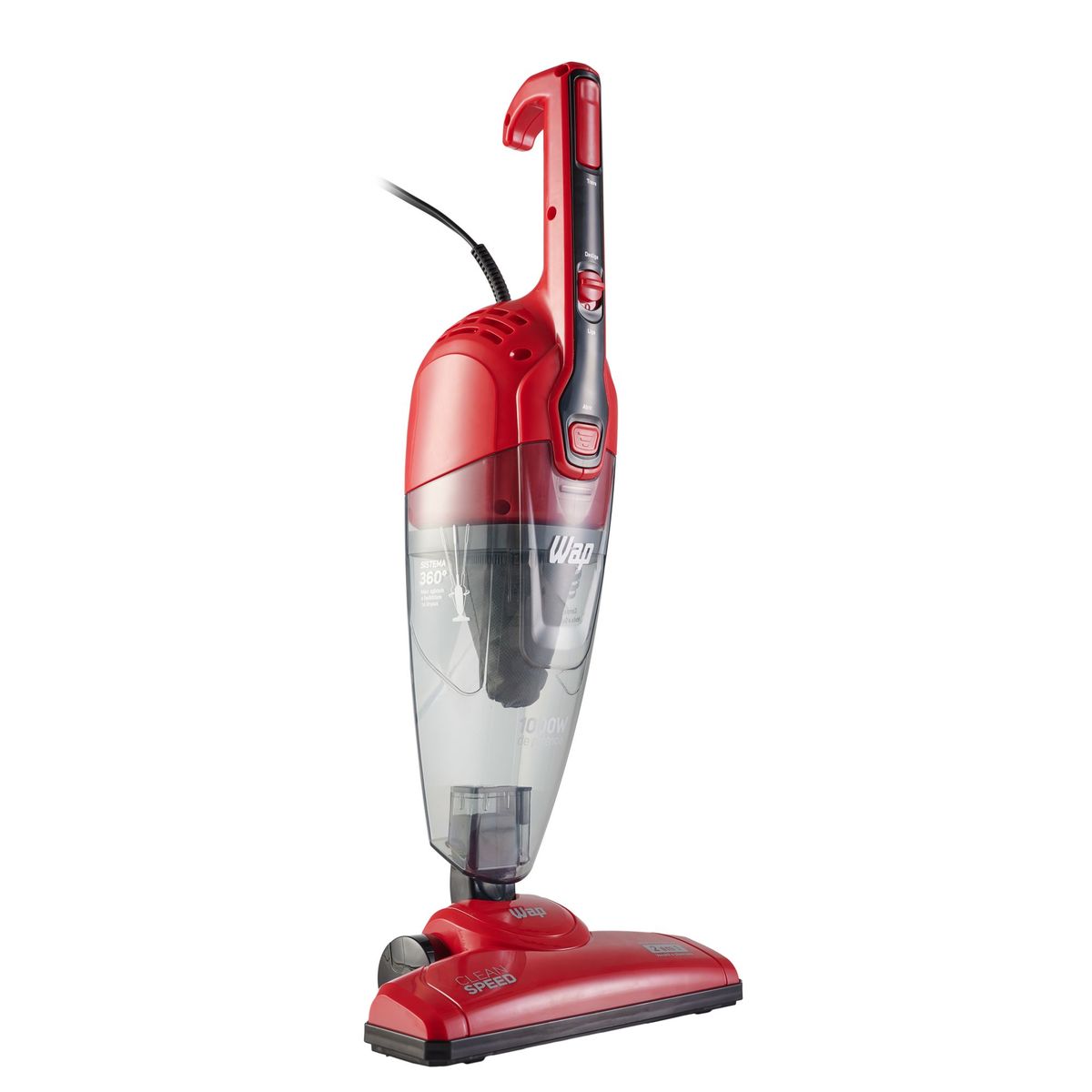 Aspirador de Pó Vertical e de Mão CLEAN SPEED 1000W 127V WAP, marca Wap - Foto 2
