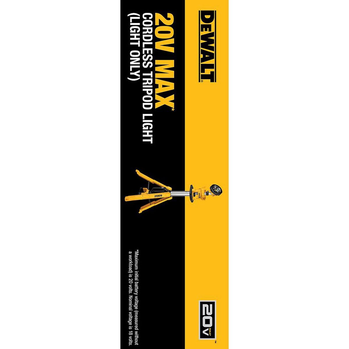 Torre de Iluminação 20V Max sem Bateria e sem Carregador Dewalt, marca Dewalt - Foto 2