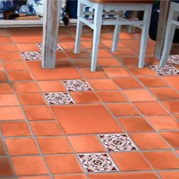 Lajota Eurogres 24X24 Terracota Lisa