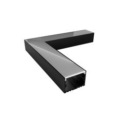 Conector Teto  Perfil Sobr Largo Preto