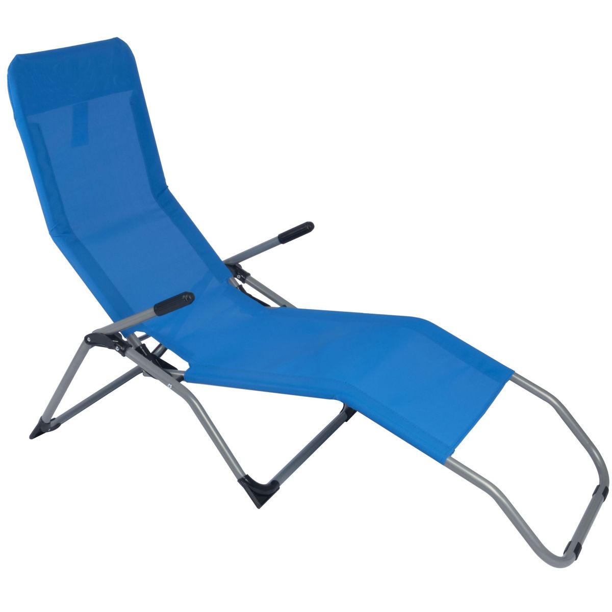 Espreguiçadeira Dobravel Relax Azul Just Home Collection, marca Just Home Collection - Foto Principal