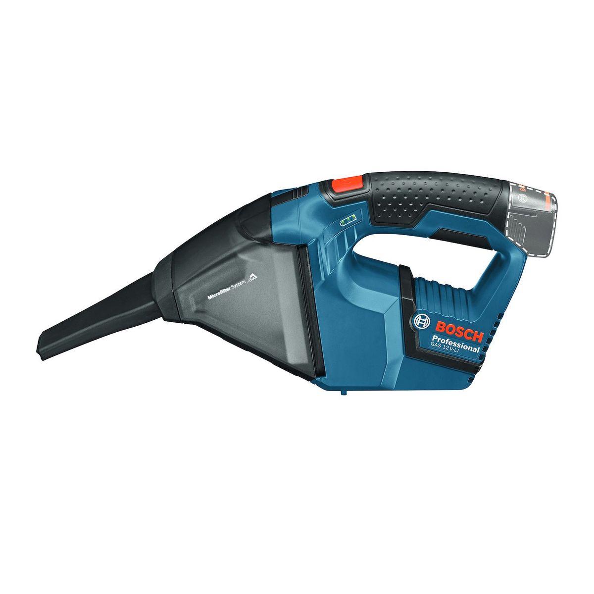 Aspirador de Pó GAS 12V-LI SB sem Bateria e sem Carregador Bosch, marca Bosch - Foto 2