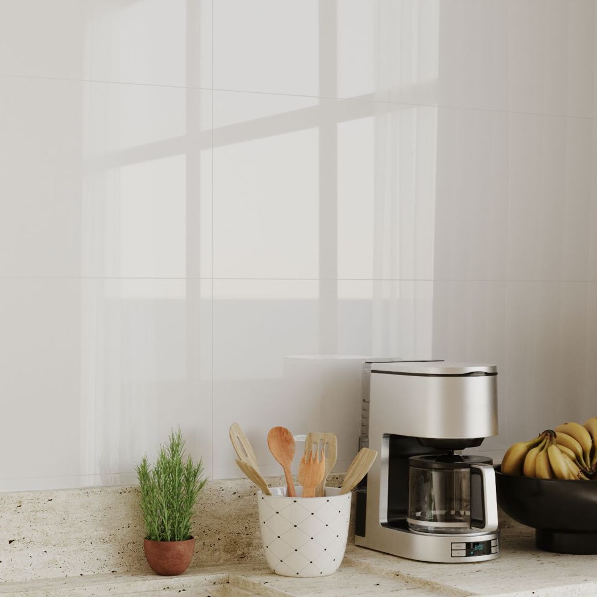 Revestimento Nanoglass White Bpr 838000 38X74 5 Branco Polido 38X74, marca Bellacer - Foto Principal