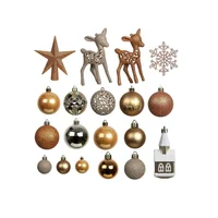 Kit 100 Enfeites de Natal