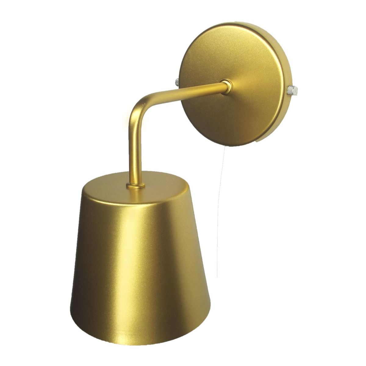 Arandela Vase 1 E-27, Dourado, 60W, marca Artline - Foto 2