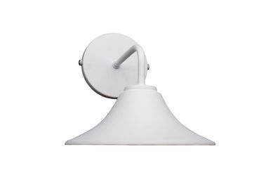Arandela Chapeu 1 E-27, Branco, 60W