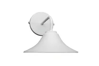 Arandela Chapeu 1 E-27, Branco, 60W