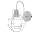 Arandela Aramado Industrial, Branco, 60W