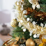 Enfeite de Natal festão ouropel 270cm