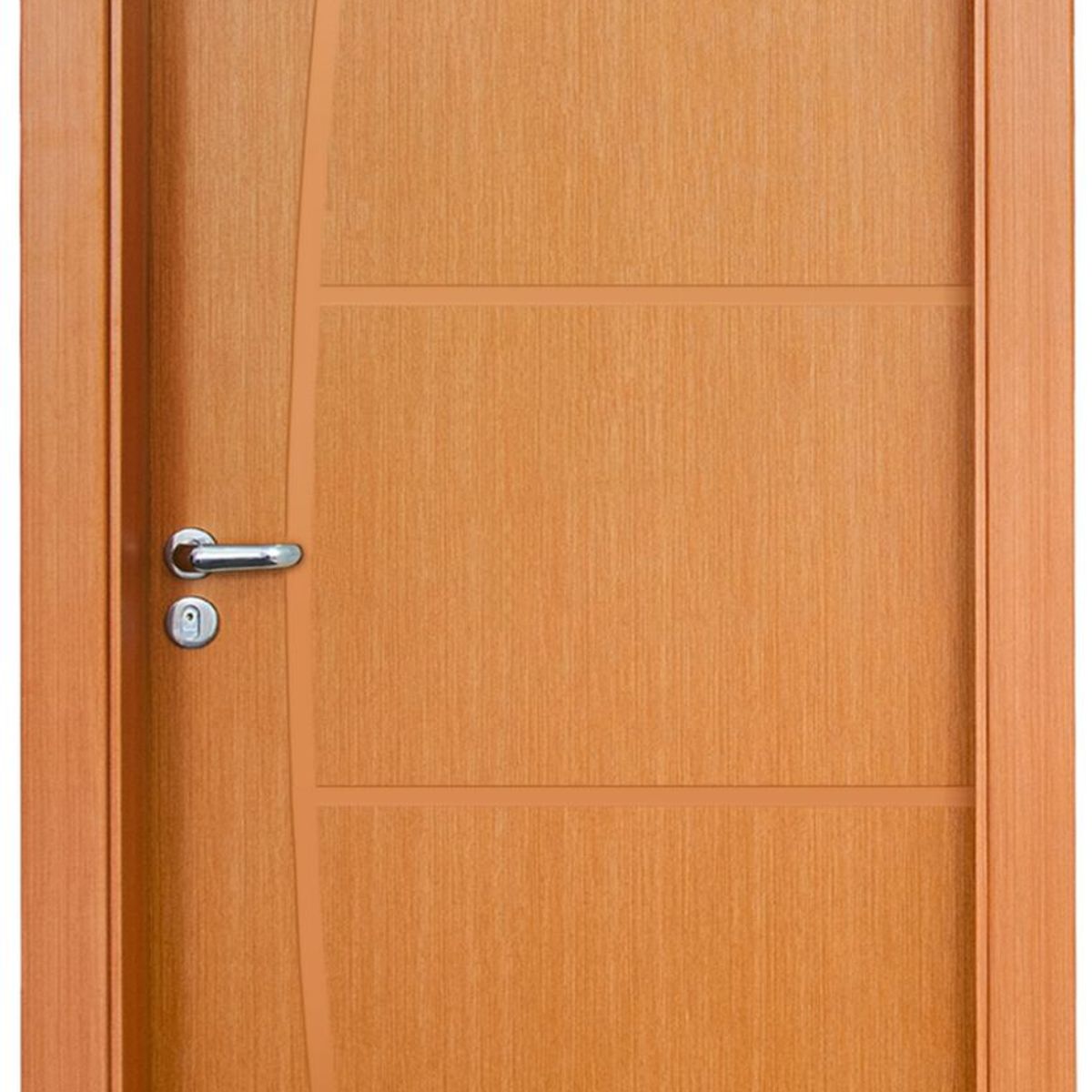 Kit Porta Frisada Montada Pss03 Acabada Curupixa 210X60 Esquerdo Batente 10 A 16, marca Abrilar - Foto Principal