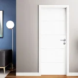 Folha de Porta Frisada Pss02 Acabada Branca 210X82