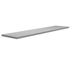 Prateleira de Madeira MDP Branca Com Suporte Invisivel 80x20x1,5cm Multivisão
