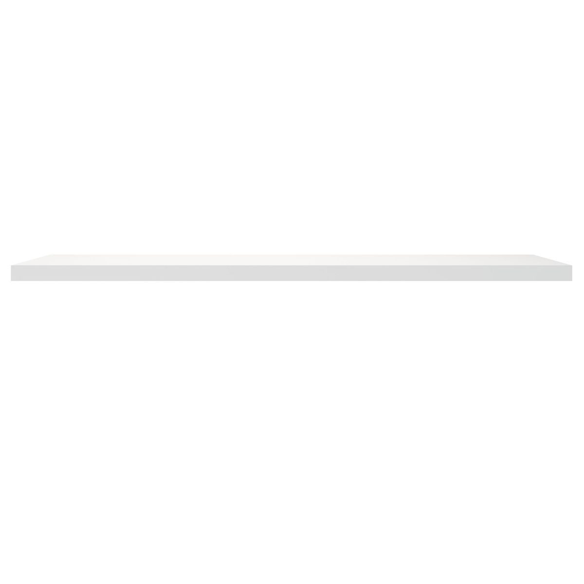 Prateleira de Madeira MDP Branca Com Suporte Invisivel 80x20X2,5cm Multivisão, marca Multivisão - Foto Principal