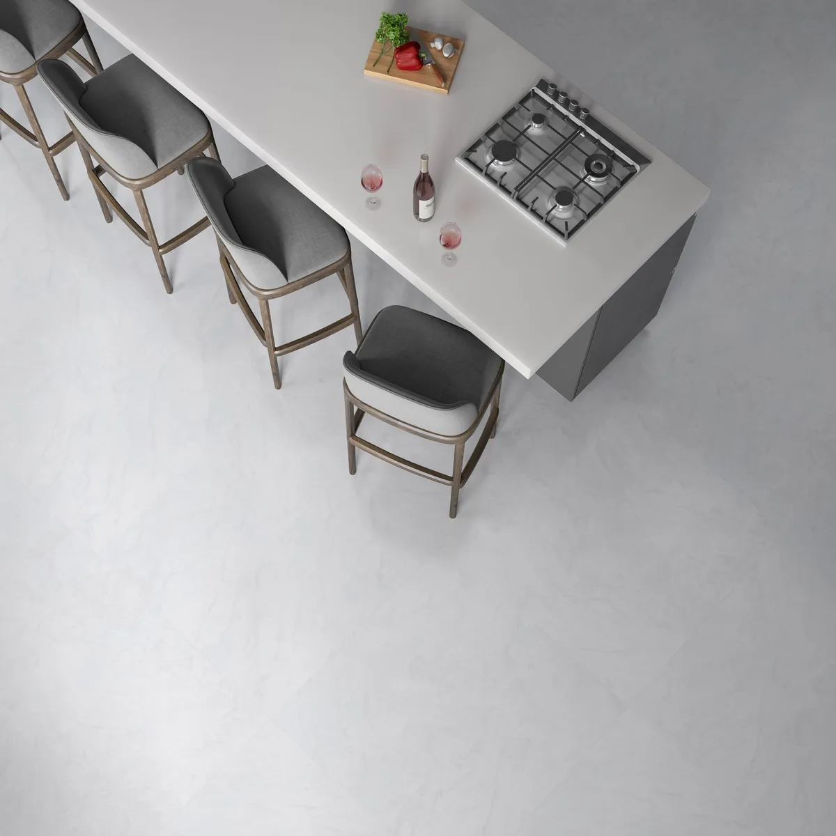 Piso Porcelanato Polido Retificado Branco Interno 90x90cm Marmo Egeu Lux Biancogres Caixa 2,4m², marca Biancogres - Foto 2